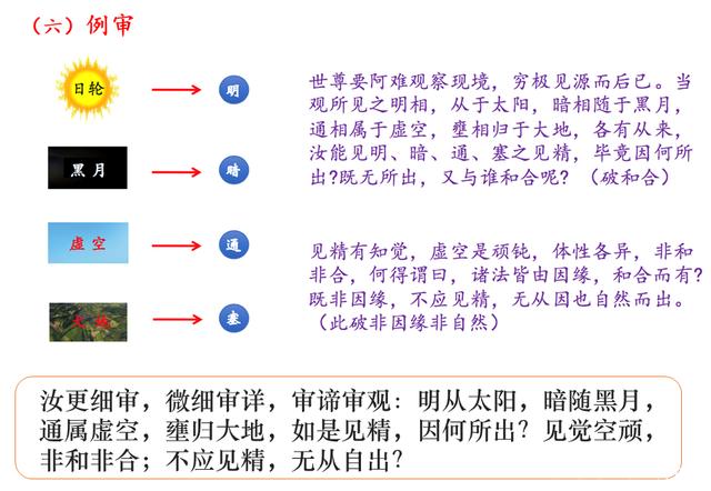 《楞严经》之见大；性见觉明，觉精明见，清净本然，周遍法界