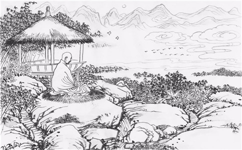 东林画传：净宗初祖慧远大师