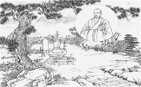 东林画传：净宗初祖慧远大师