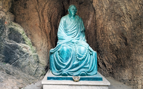 禅宗二祖慧可断臂求法，含冤圆寂