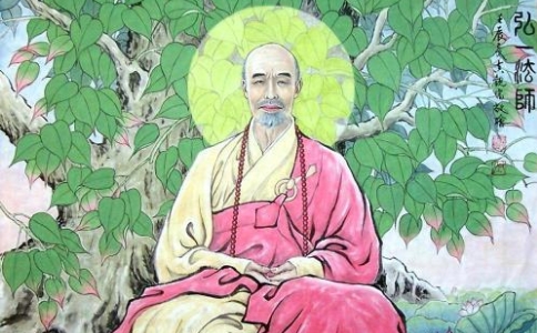 弘一大师病中都没有忘记念佛