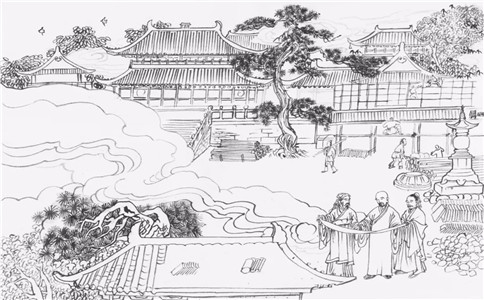 东林画传：净宗初祖慧远大师