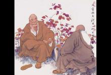 马祖道一容貌颖异,脚下有两个轮纹,于公元788年跏趺入灭