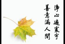 圣严法师:如何提升人品