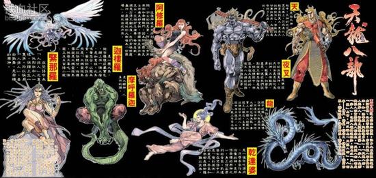 金庸武侠《天龙八部》书名源自佛教 金庸武侠《天龙八部》书名源自佛教