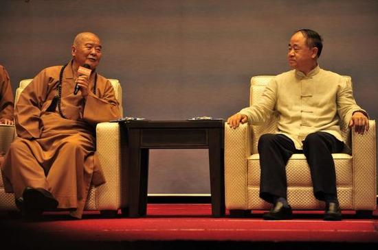 莫言:多读佛典与佛结缘 莫言:多读佛典与佛结缘