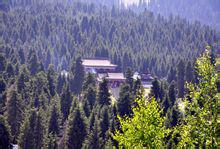 新疆天池景区铁瓦寺