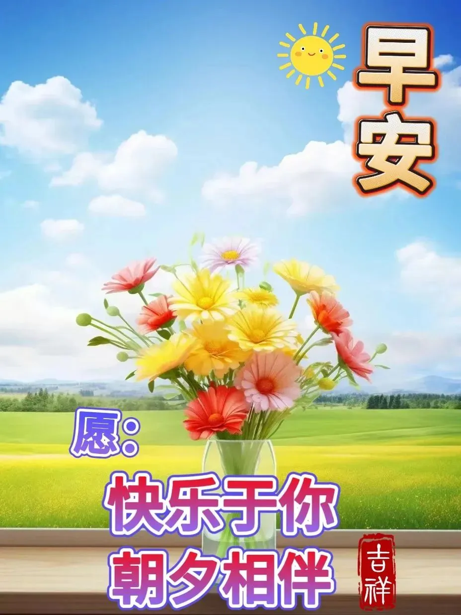 早安,早上好