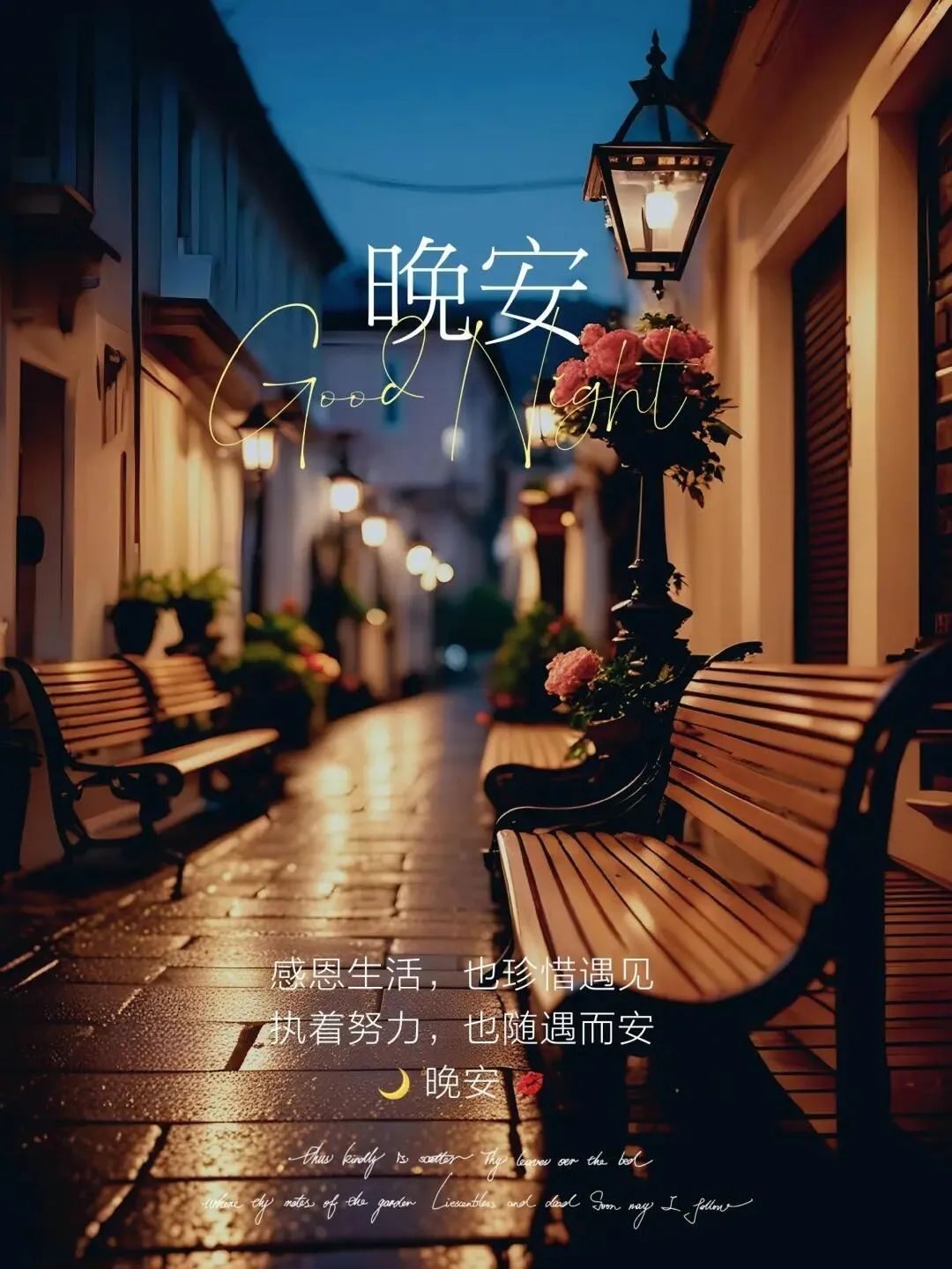晚安,晚上好