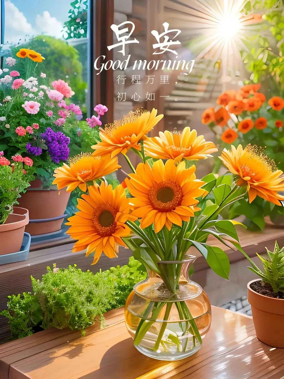 早安,早上好