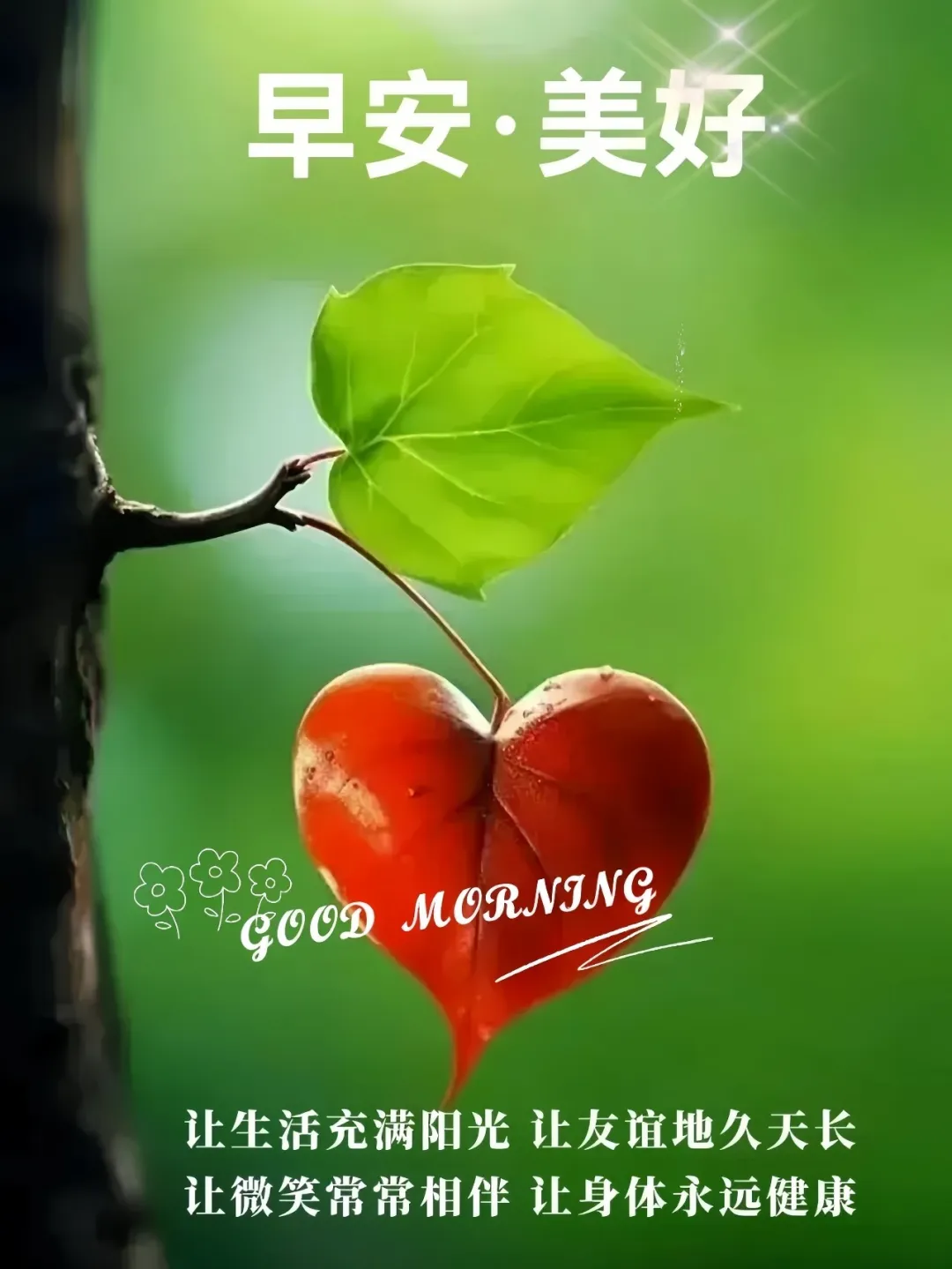 早安,早上好