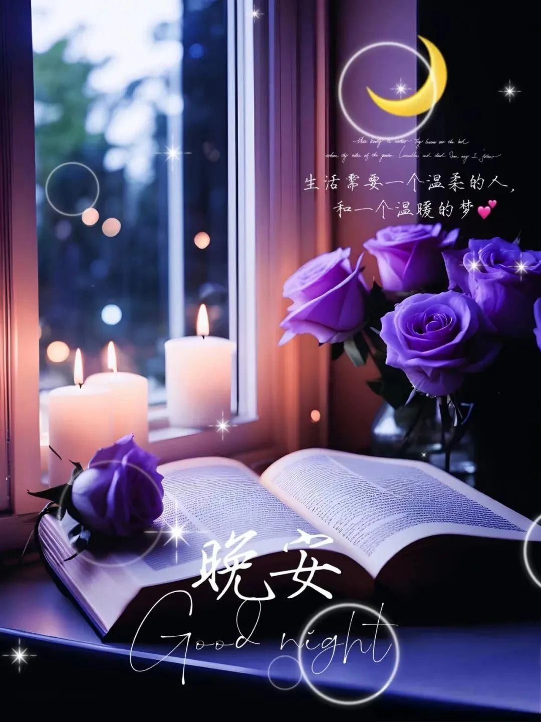 晚安,晚上好
