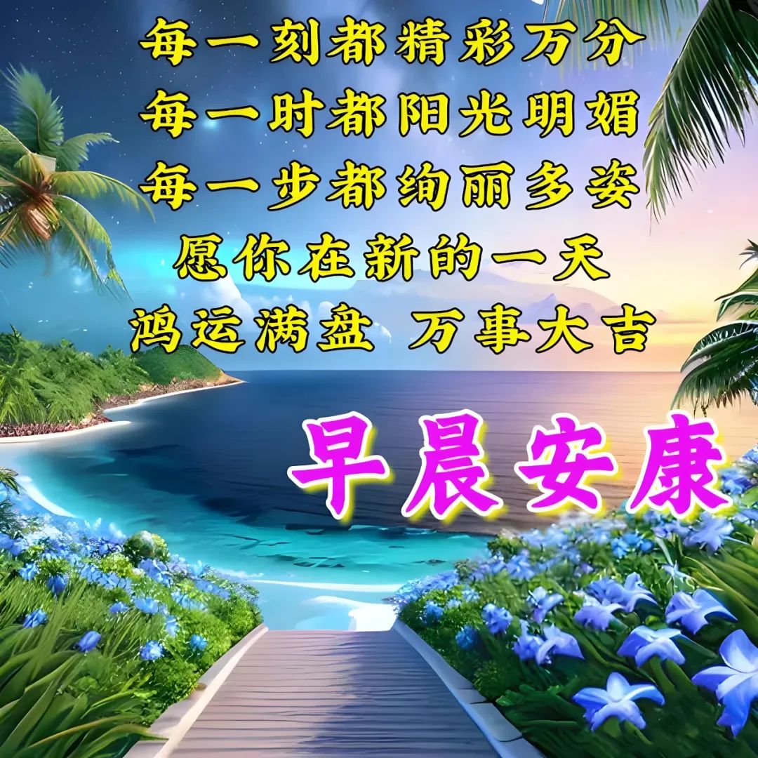 早安,早上好