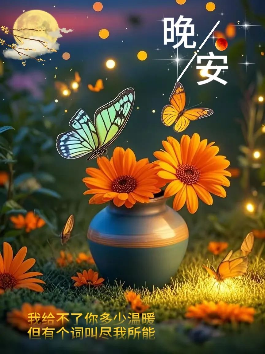 晚安,晚上好