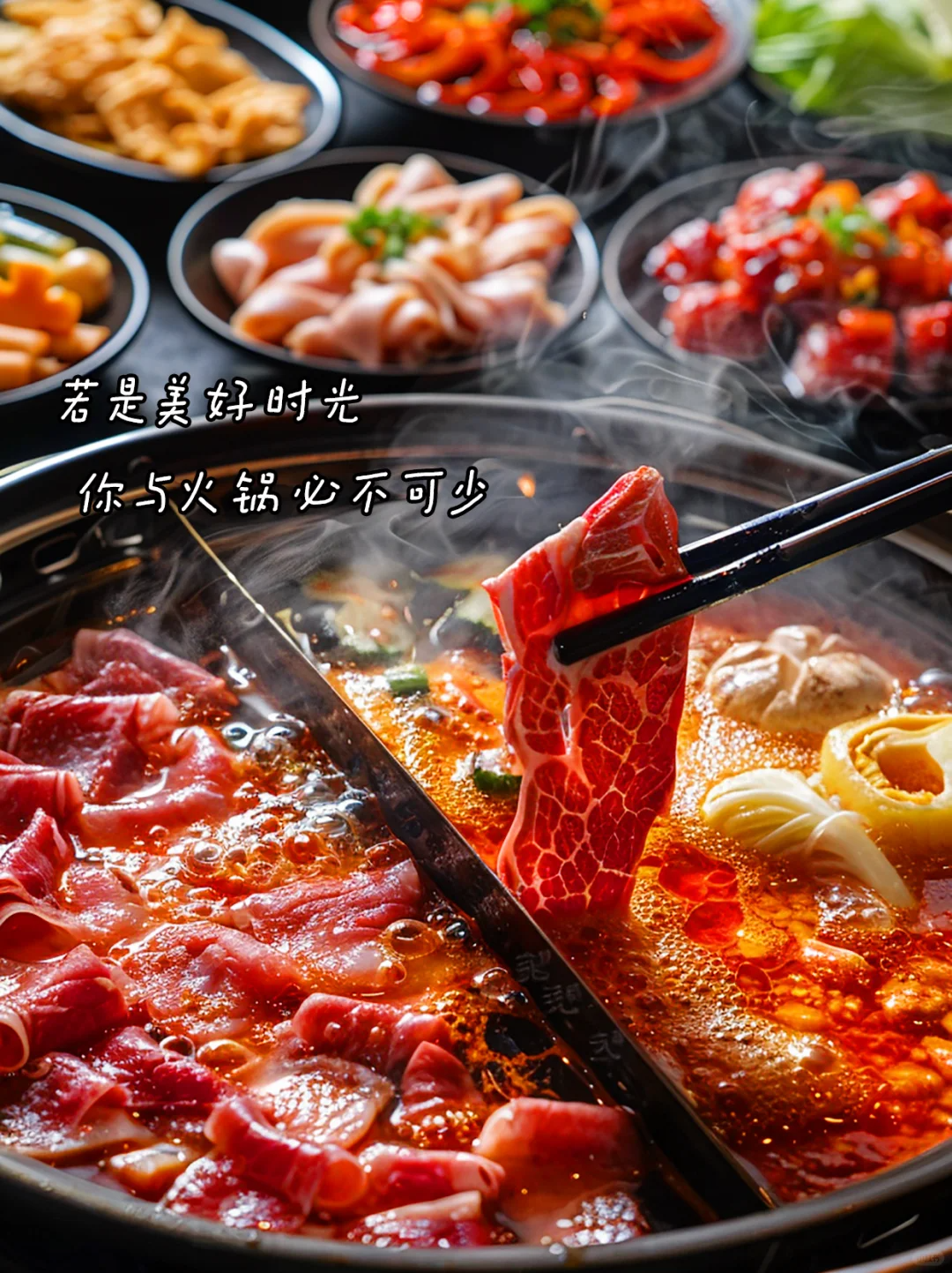 吃火锅文案