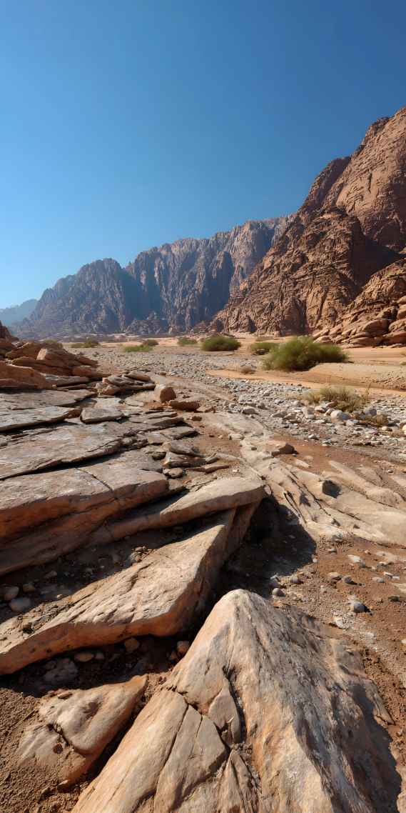 荒漠峡谷，大地的褶皱