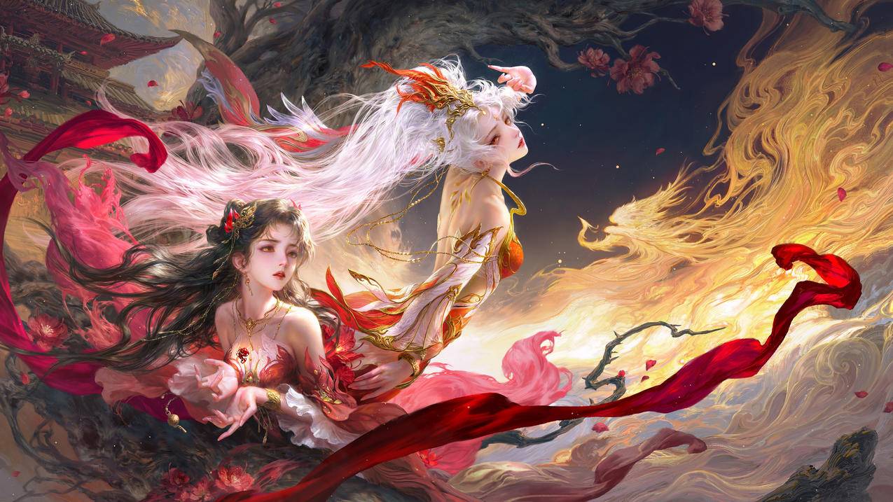 完美世界 火灵儿 4K高清动漫壁纸