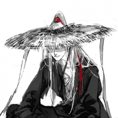 〈陈情〉黑白男生动漫丧系头像 世界大雨磅礴，万物苟且而活