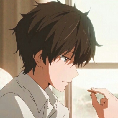 （动漫男头超赞）你的温柔廉价，我的难过不堪。