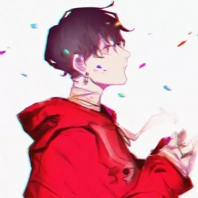 动漫男头：“面无表情的擦肩而过都是装的，但回头看你是真的”