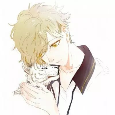 动漫男头：“面无表情的擦肩而过都是装的，但回头看你是真的”