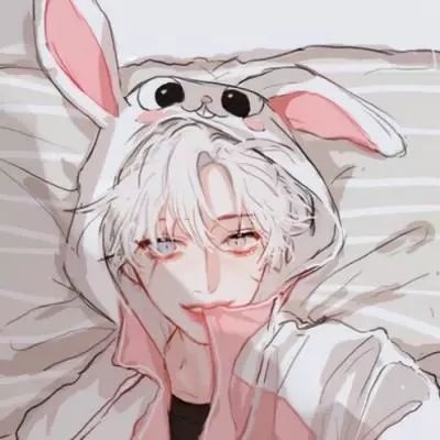 动漫男头：“面无表情的擦肩而过都是装的，但回头看你是真的”