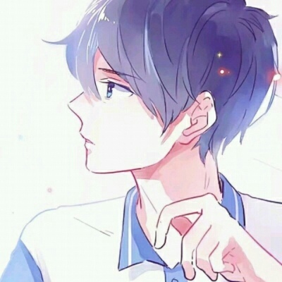 漫画男生头像  薇薇啊： 远路的星星有闪烁一下 我也有心动 不止一下.