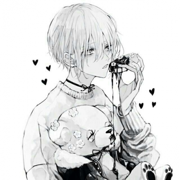 苏挽/黑白动漫男生头像/ 如果你就算劫难 那我觉得万劫不复也不错