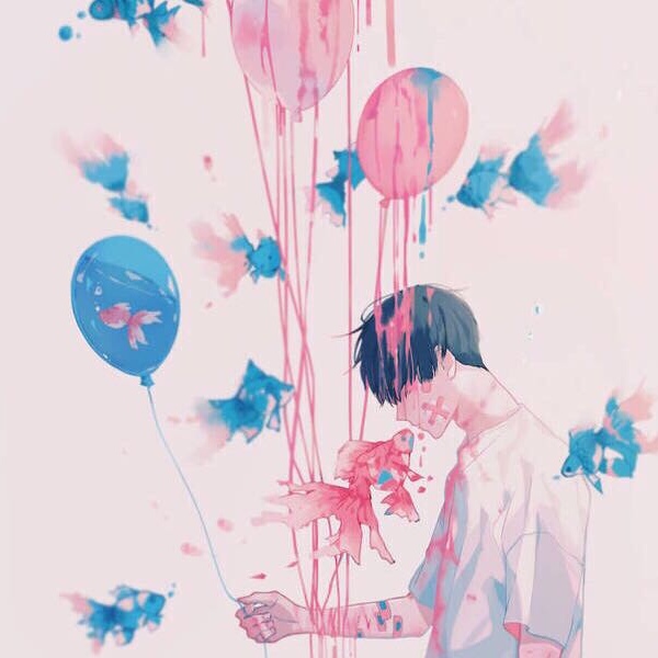 千鹤/高冷超酷插画头/作者INPLlCK