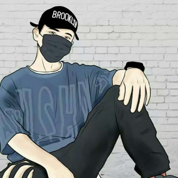 手绘卡通男头 成熟 社会范?