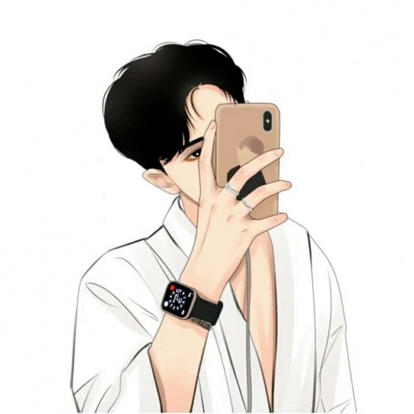 手绘卡通男头 成熟 社会范?