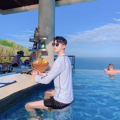 林知晚  ins唯美小清新阳光男头