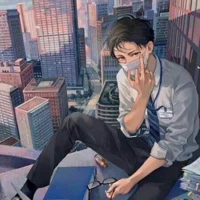 Ronin曦   二次元男生头像