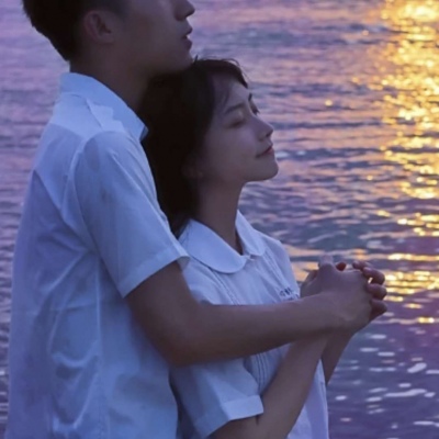 溺毙:一对两张魅力原宿风意境真人情头.当原则遇到心动就会破例