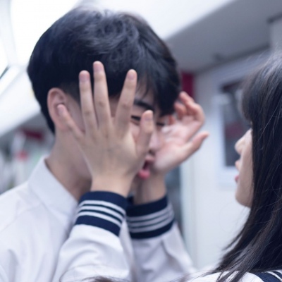 念七 小清新魅力情侣真人头像