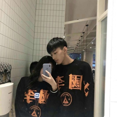 念七 小清新一对两张情侣真人头像