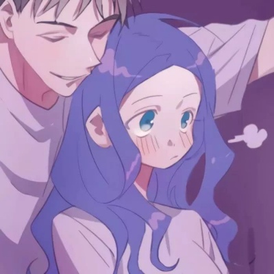 沈词/一对两张动漫甜蜜情侣头像  敏感的人爱胡思乱想