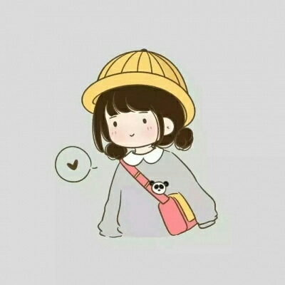 情侣头像   都是Q版萌萌哒头像丫