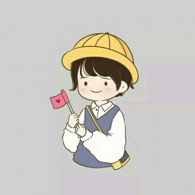 情侣头像   都是Q版萌萌哒头像丫
