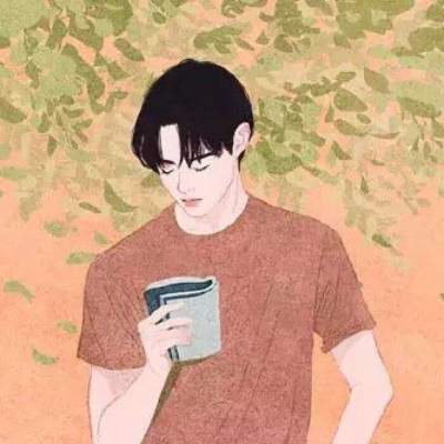 手绘情侣头像