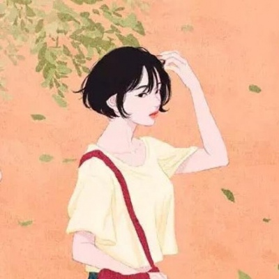 手绘情侣头像