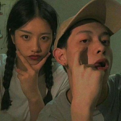 情侣头像  喜欢一个人，是什么感觉.