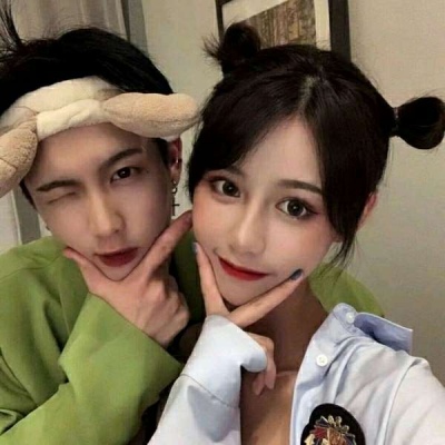 情侣头像  喜欢一个人，是什么感觉.