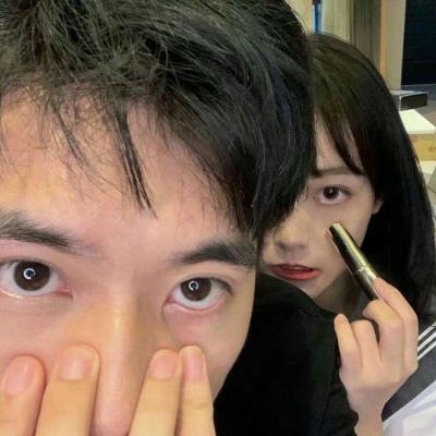 苏瓷:真人情头（一对两张 甜蜜 真人 唯美 成熟 时尚）