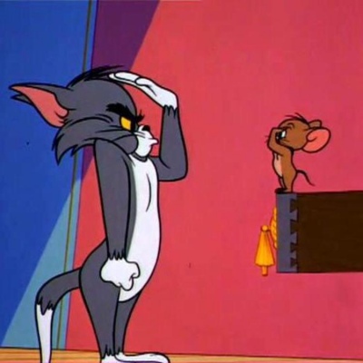 沐糖/情侣头像 猫和老鼠