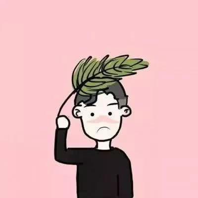 牛奶罐  可爱手绘情侣头像