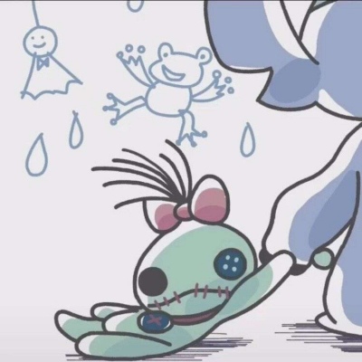 七妎：可爱搞笑的卡通情侣头像