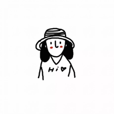 线条手绘情侣头像  沈倦/我喜欢你漫山遍野的喜欢