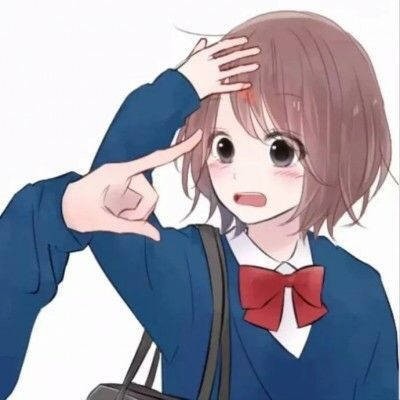 卡哇伊的动漫情侣头像