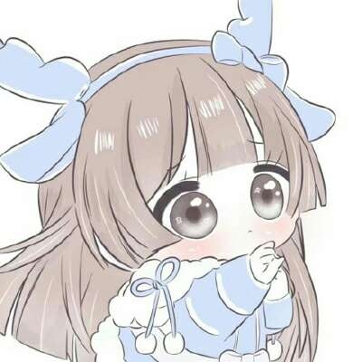 卡哇伊的动漫情侣头像